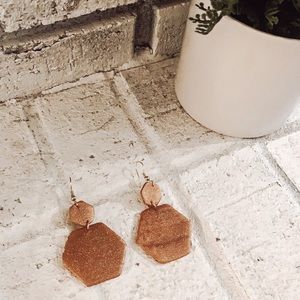 Earrings made by me :)